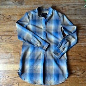 Pendleton women’s “boxed shirt” Plaid button down long sleeve
